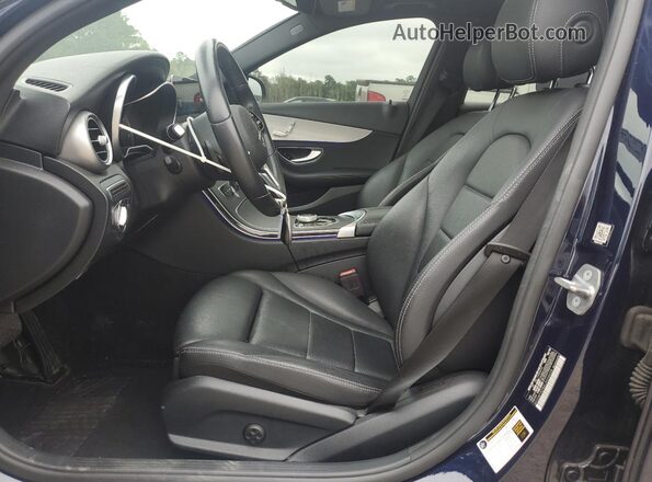 WDDWF8DB6LR558458 2020 MERCEDES-BENZ C Blue Widok wnętrza z przodu