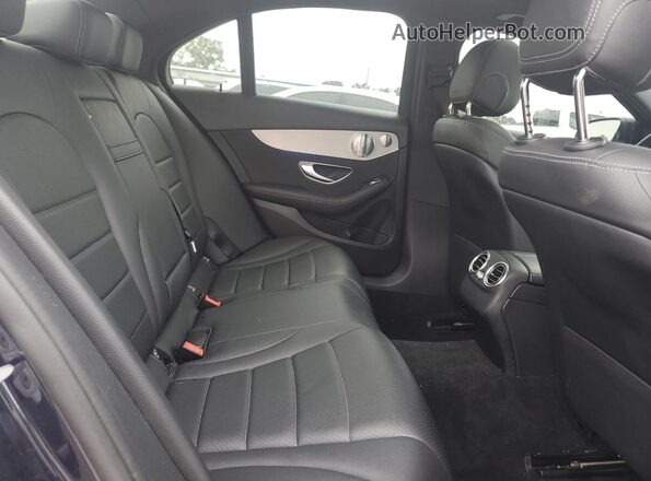 WDDWF8DB6LR558458 2020 MERCEDES-BENZ C Blue Widok tylnych siedzeń