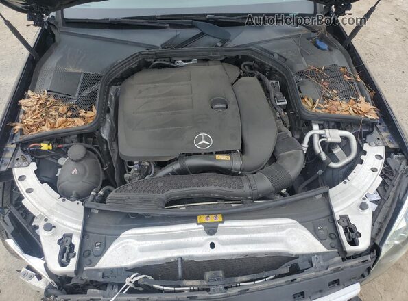 WDDWF8DB6LR558458 2020 MERCEDES-BENZ C Blue Widok wnętrza z tyłu