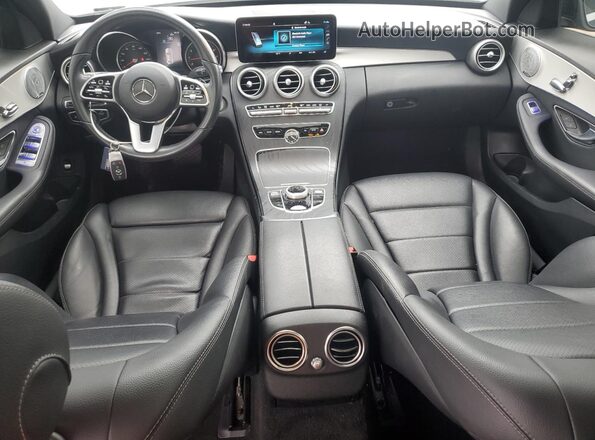 WDDWF8DB6LR558458 2020 MERCEDES-BENZ C Blue Widok deski rozdzielczej