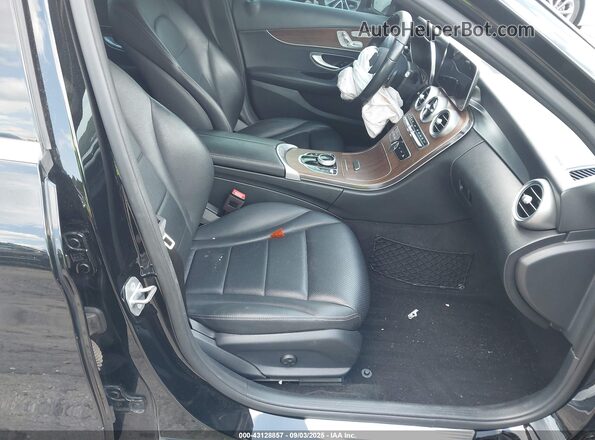 WDDWF8DB8LR549146 2020 MERCEDES-BENZ C-CLASS Black წინა სალონის ხედი