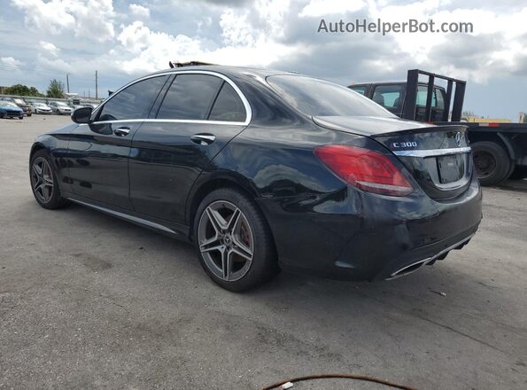 WDDWF8EB0LR564643 2020 MERCEDES-BENZ C Black Trasero izquierdo