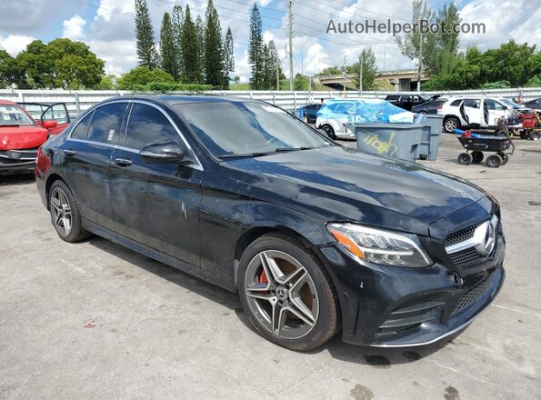 WDDWF8EB0LR564643 2020 MERCEDES-BENZ C Black Delantero derecho