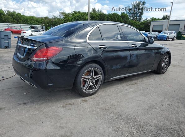 WDDWF8EB0LR564643 2020 MERCEDES-BENZ C Black Trasero derecho