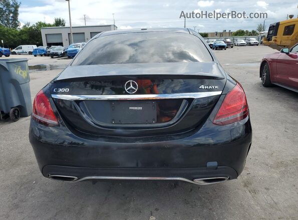 WDDWF8EB0LR564643 2020 MERCEDES-BENZ C Black Vista trasera