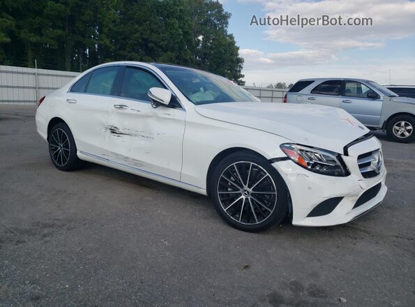 WDDWF8EB8LR544821 2020 MERCEDES-BENZ C White Delantero derecho