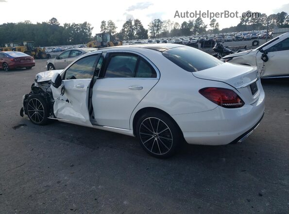 WDDWF8EB8LR544821 2020 MERCEDES-BENZ C White Trasero izquierdo