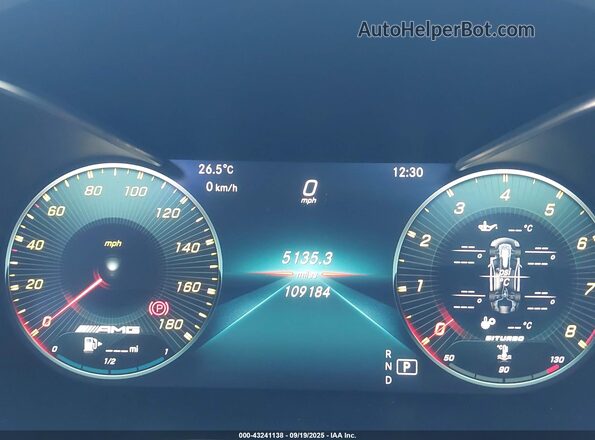 WDDWJ6EB6KF782377 2019 MERCEDES-BENZ AMG C 43 Black Вид задніх сидінь