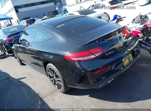 WDDWJ8DB8LF933234 2020 MERCEDES-BENZ C Black Trasero izquierdo