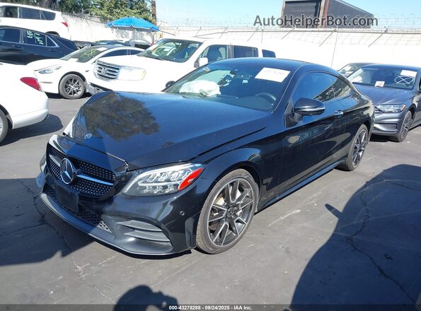 WDDWJ8DB8LF933234 2020 MERCEDES-BENZ C Black Vista tres cuartos delantera izquierda
