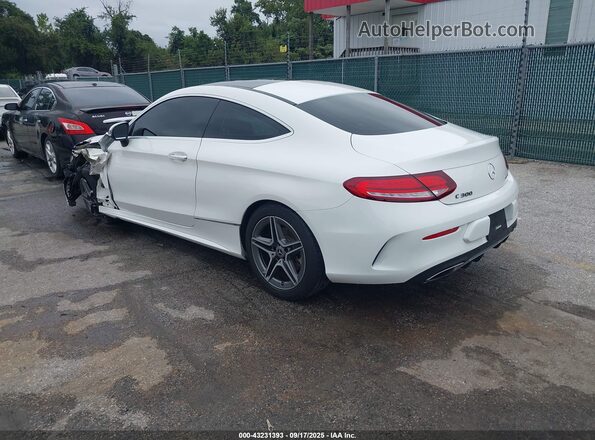 WDDWJ8EB0KF856033 2019 MERCEDES-BENZ C-CLASS White უკანა მარცხენა