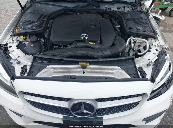 WDDWJ8EB0KF856033 2019 MERCEDES-BENZ C-CLASS White უკანა ხედი