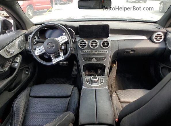 WDDWJ8GBXKF893409 2019 MERCEDES-BENZ C Черный Вид панели приборов