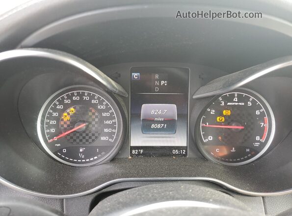 WDDWK6EB2JF629815 2018 MERCEDES-BENZ C White 