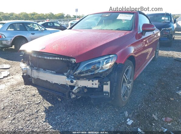 WDDWK8EB3LF973894 2020 MERCEDES-BENZ C-CLASS Red Դիմացի տեսք