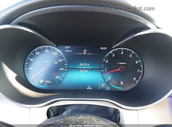 WDDWK8EB3LF973894 2020 MERCEDES-BENZ C-CLASS Red Հետևի նստատեղերի տեսք