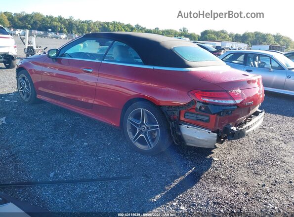 WDDWK8EB3LF973894 2020 MERCEDES-BENZ C-CLASS Red Հետևի ձախ