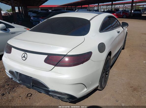 WDDXJ7JBXHA024676 2017 MERCEDES-BENZ AMG S 63 White Trasero derecho