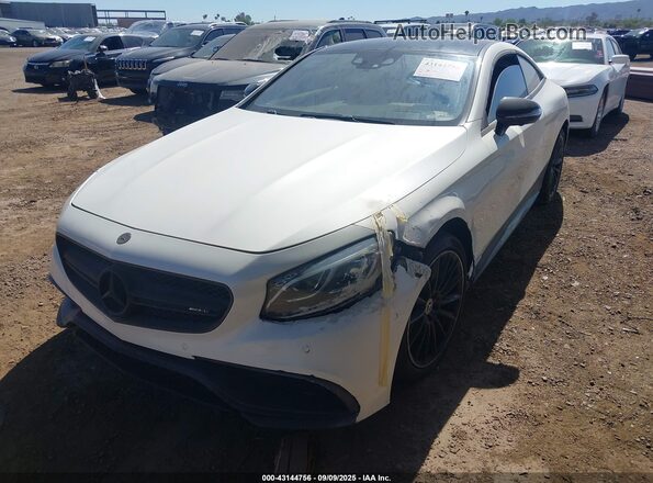 WDDXJ7JBXHA024676 2017 MERCEDES-BENZ AMG S 63 White Vista tres cuartos delantera izquierda