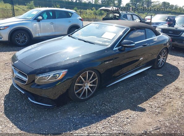 WDDXK7JB4HA027277 2017 MERCEDES-BENZ AMG S 63 Black Передня ліва чверть