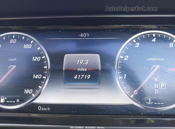WDDXK8CB0HA030132 2017 MERCEDES-BENZ S Синий 