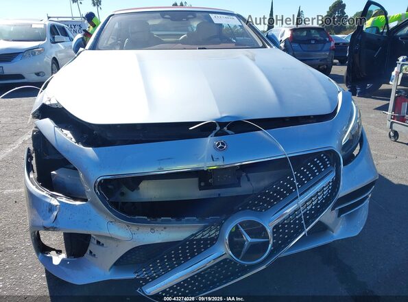 WDDXK8DB9KA038168 2019 MERCEDES-BENZ S-CLASS Silver Vista frontal