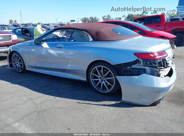 WDDXK8DB9KA038168 2019 MERCEDES-BENZ S-CLASS Silver 