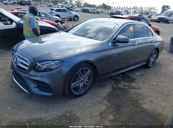 WDDZF4JB8JA434973 2018 MERCEDES-BENZ E-CLASS Gray 