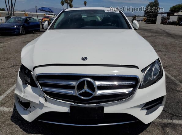 WDDZF4JBXJA345082 2018 MERCEDES-BENZ E White 