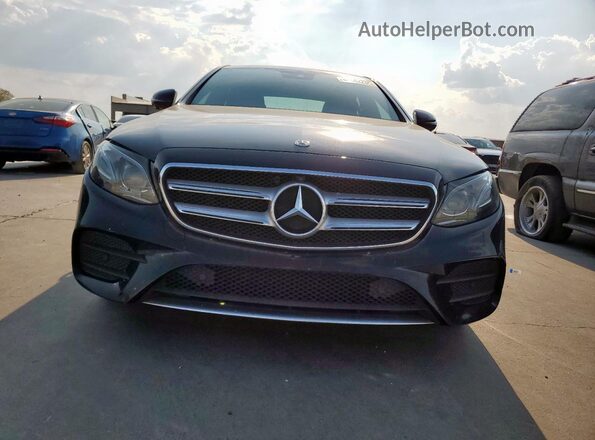 WDDZF4JBXKA636425 2019 MERCEDES-BENZ E Black Front view