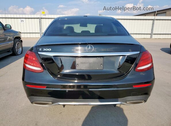 WDDZF4JBXKA636425 2019 MERCEDES-BENZ E Black Rear view