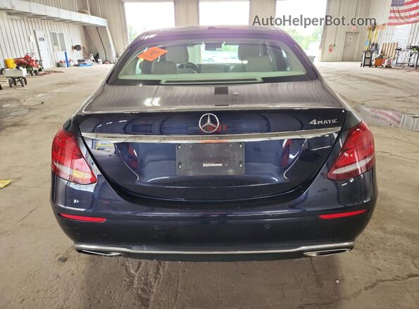 WDDZF4KB2JA398812 2018 MERCEDES-BENZ E Синий 