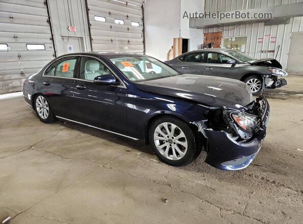 WDDZF4KB2JA398812 2018 MERCEDES-BENZ E Синий 