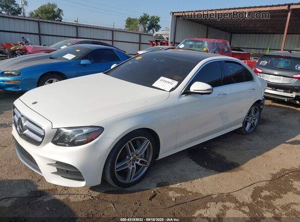 WDDZF4KB5JA338300 2018 MERCEDES-BENZ E-CLASS White 