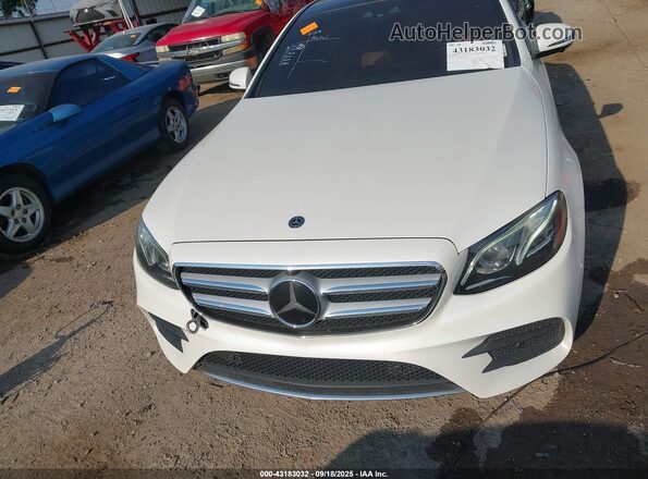 WDDZF4KB5JA338300 2018 MERCEDES-BENZ E-CLASS White 