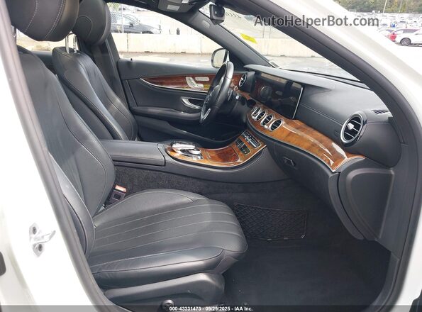 WDDZF6JB4LA743340 2020 MERCEDES-BENZ E-CLASS White Widok wnętrza z przodu