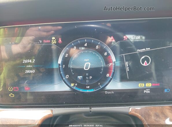 WDDZF6JB4LA743340 2020 MERCEDES-BENZ E-CLASS White Widok tylnych siedzeń