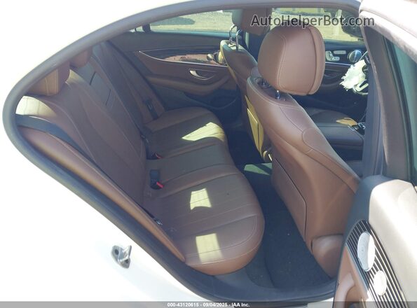 WDDZF8EB2LA748025 2020 MERCEDES-BENZ E-CLASS White Widok naklejki z numerem VIN