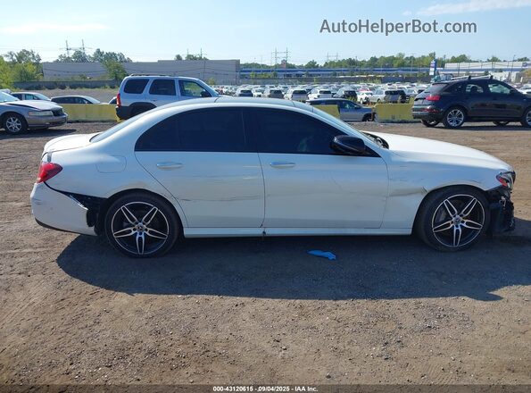 WDDZF8EB2LA748025 2020 MERCEDES-BENZ E-CLASS White Widok wnętrza z tyłu