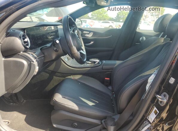WDDZF8EB5LA732546 2020 MERCEDES-BENZ E Black Вид салону спереду