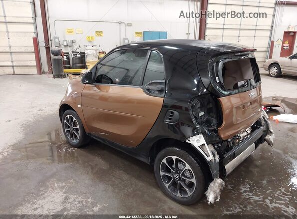 WMEFJ5DA9GK070068 2016 SMART FORTWO Brown უკანა მარცხენა