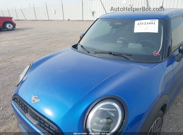 WMW43GD06S2W87419 2025 MINI COOPER Blue Դիմացի տեսք