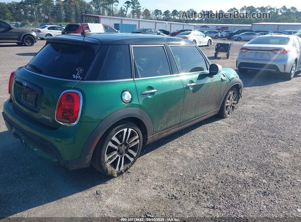 WMW53DK07N2P55172 2022 MINI COOPER Green 