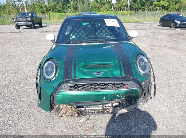 WMW53DK07N2P55172 2022 MINI COOPER Green 
