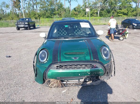 WMW53DK07N2P55172 2022 MINI COOPER Green 