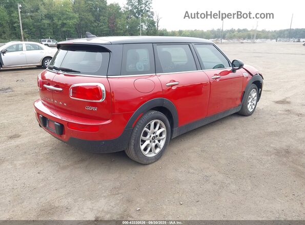 WMWLN5C57G2E29668 2016 MINI CLUBMAN Red 