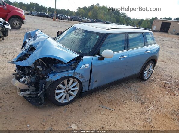 WMWLU5C58J2G03211 2018 MINI CLUBMAN Blue Front left