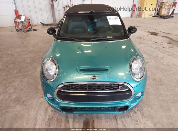 WMWWG9C30H3C81534 2017 MINI CONVERTIBLE Teal Вид щитка приладів