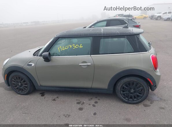 WMWXR3C03M2N03644 2021 MINI COOPER Brown Widok wnętrza 360 stopni