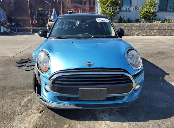 WMWXU1C57J2F81244 2018 MINI COOPER Синий 